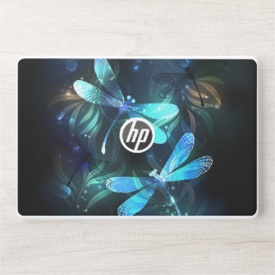 Lake Glowing Dragonflies HP Laptop Skin