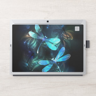 Lake Glowing Dragonflies HP Laptop Skin