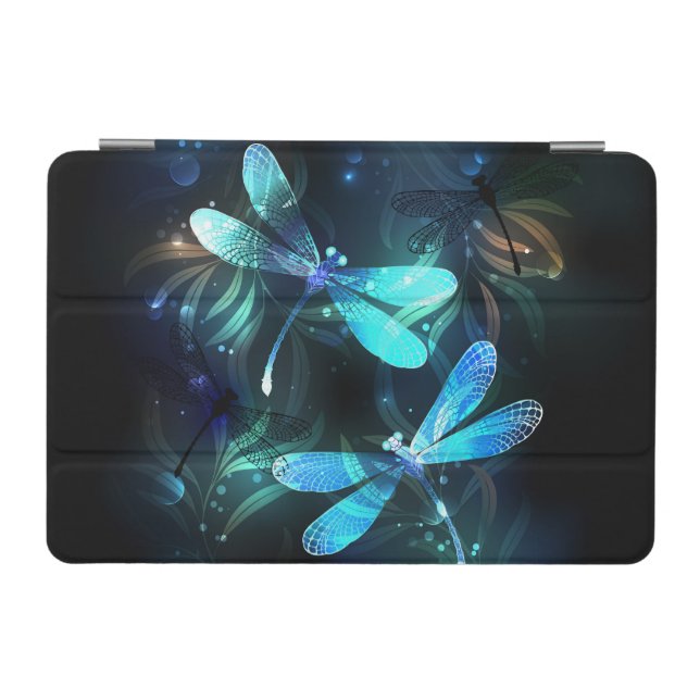 Lake Glowing Dragonflies iPad Mini Cover (Horizontal)