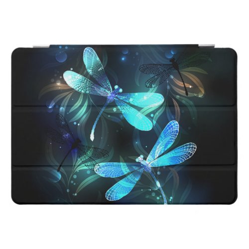 Lake Glowing Dragonflies iPad Pro Cover