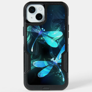 Lake Glowing Dragonflies iPhone 15 Plus Case