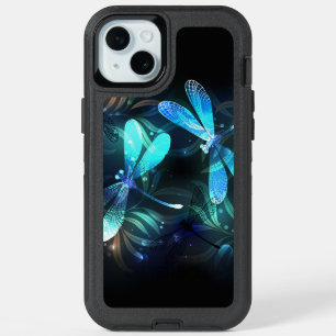 Lake Glowing Dragonflies iPhone 15 Plus Case