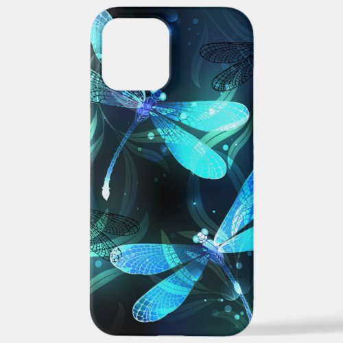 Lake Glowing Dragonflies iPhone 12 Pro Max Case