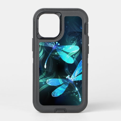 Lake Glowing Dragonflies OtterBox Defender iPhone 12 Mini Case