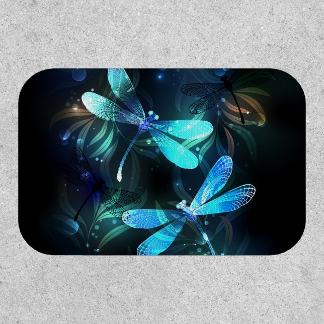 Lake Glowing Dragonflies Patch (Front)