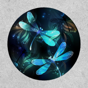 Lake Glowing Dragonflies Patch