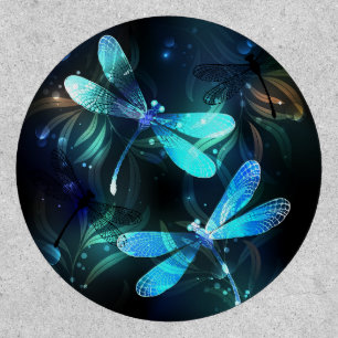 Lake Glowing Dragonflies Patch