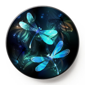 Lake Glowing Dragonflies PopSocket