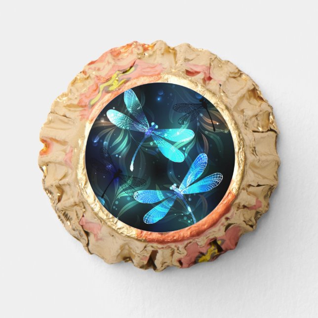 Lake Glowing Dragonflies Reese's Peanut Butter Cups (Front)