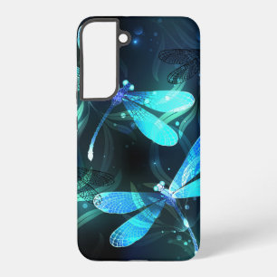 Lake Glowing Dragonflies Samsung Galaxy S22+ Case