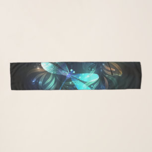 Lake Glowing Dragonflies Scarf