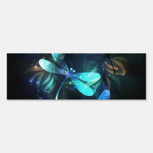 Lake Glowing Dragonflies Sign