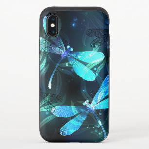 Lake Glowing Dragonflies iPhone X Slider Case