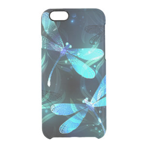 Lake Glowing Dragonflies Clear iPhone 6/6S Case