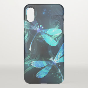 Lake Glowing Dragonflies iPhone XS Case