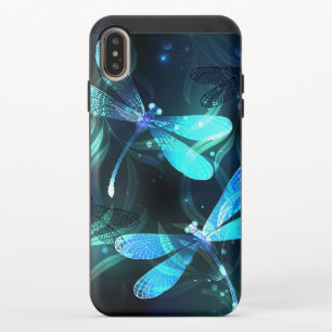 Lake Glowing Dragonflies iPhone XS Max Slider Case