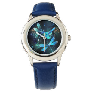 Lake Glowing Dragonflies Watch