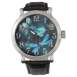 Lake Glowing Dragonflies Watch