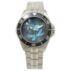 Lake Glowing Dragonflies Watch