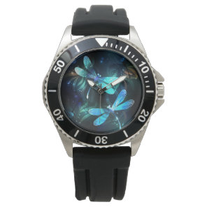 Lake Glowing Dragonflies Watch