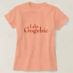 [ Thumbnail: Lake Gogebic, Michigan T-Shirt ]