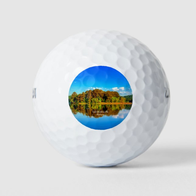 Lake Guntersville, Alabama Golf Balls (Front)