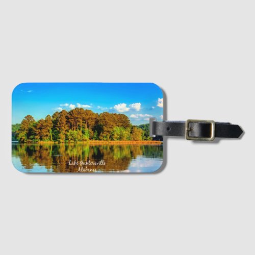 Lake Guntersville Alabama Luggage Tag