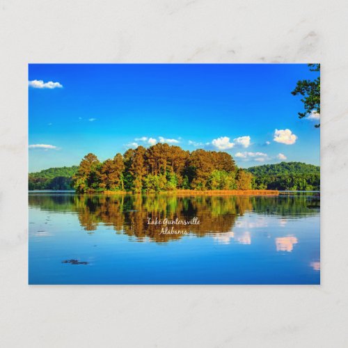 Lake Guntersville Alabama Postcard