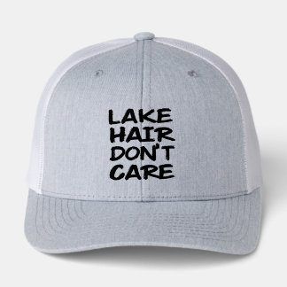 Lake Hair Don't Care Trucker Hat