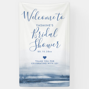 Lake Harbor Fog Bridal Shower Banner
