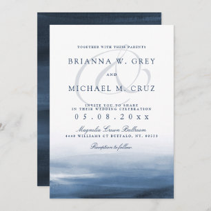 Lake Harbor Wedding Invitation