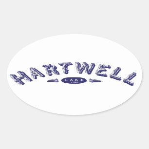 Lake Hartwell Oval Sticker