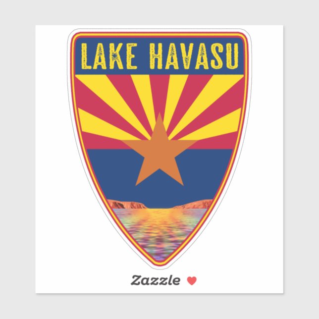 Lake Havasu Arizona Shield Sticker (Sheet)