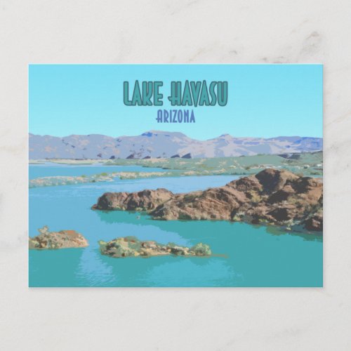 Lake Havasu Arizona Vintage Postcard