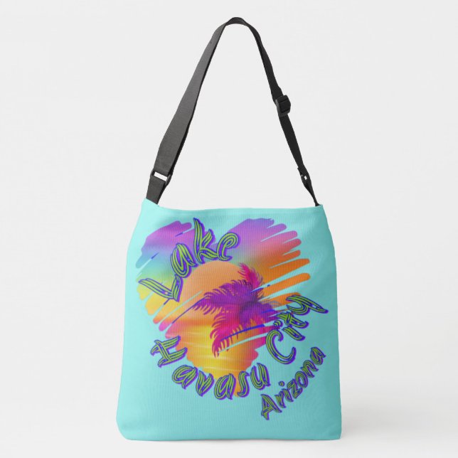 Lake Havasu City Arizona  Crossbody Bag (Back)