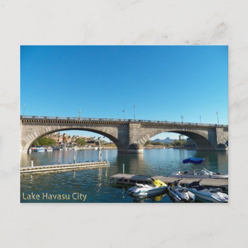 Lake Havasu City Arizona Postcard