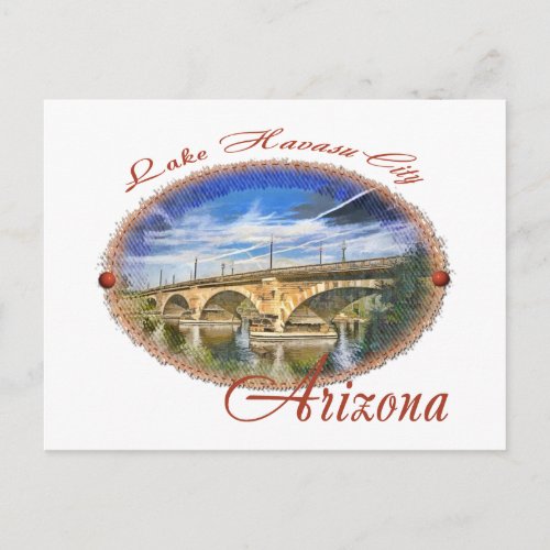 Lake Havasu City Arizona Postcard