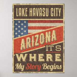 Lake Havasu City Arizona Poster
