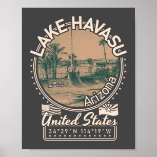 LAKE HAVASU CITY - ARIZONA POSTER