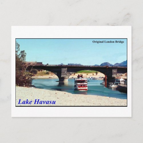 Lake Havasu City AZ Postcard
