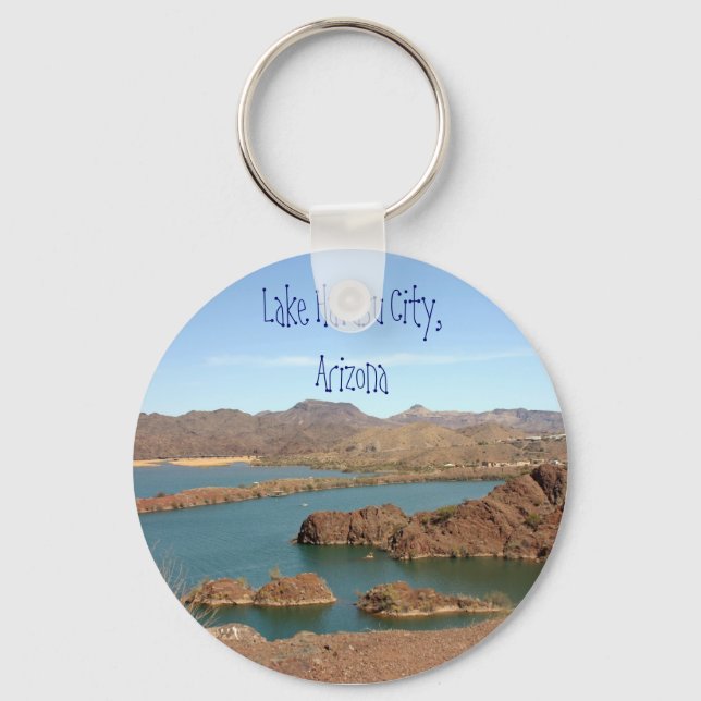Lake Havasu, Lake Havasu City, Arizona Keychain (Front)