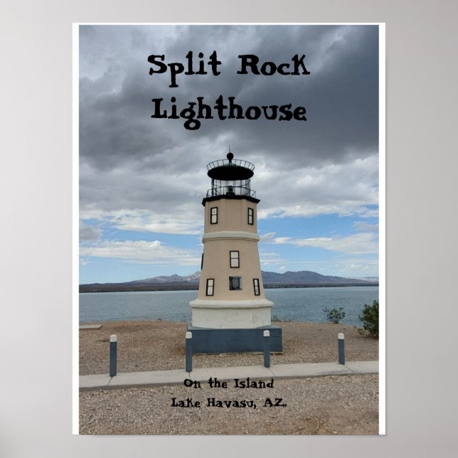 Lake Havasu Lighthouses Poster (Front)