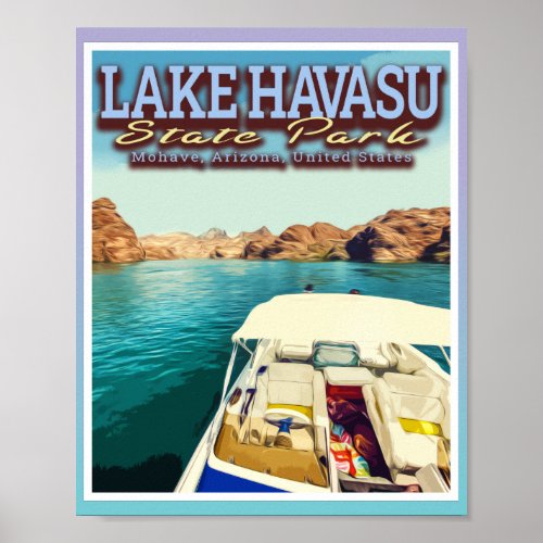 LAKE HAVASU _ MOHAVE ARIZONA UNITED STATES POSTER