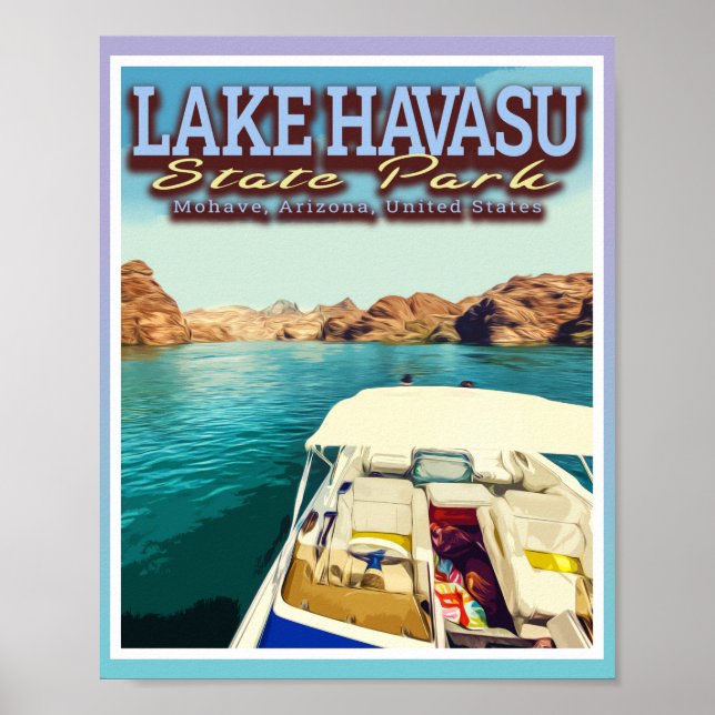 LAKE HAVASU - MOHAVE ARIZONA UNITED STATES POSTER (Front)