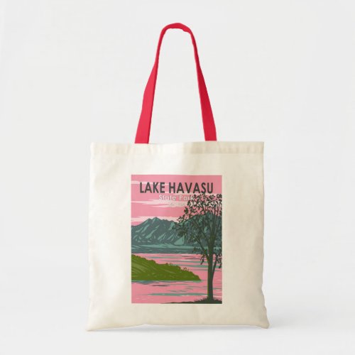 Lake Havasu State Park Travel Art Vintage Tote Bag