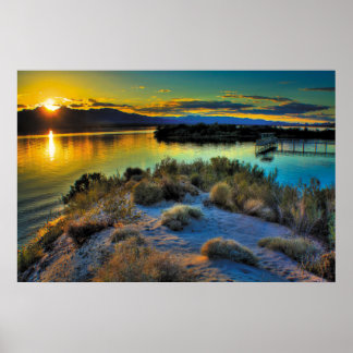 Lake Havasu Sunset Poster