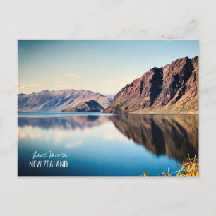 Lake Hawea New Zealand Otago travel Postcard