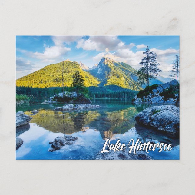 Lake Hintersee, Germany Postcard (Front)