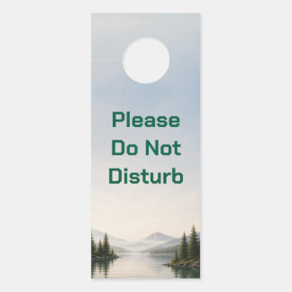 Lake House Airbnb Do Not Disturb Door Hanger