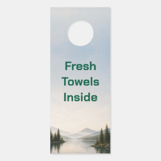 Lake House Airbnb Fresh Towels Door Hanger